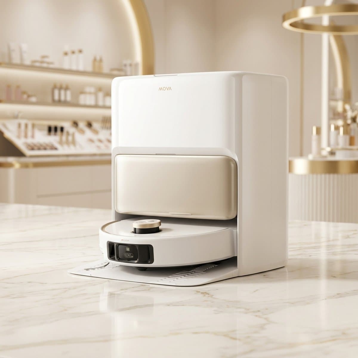 Robot Aspirador MOVA V50 Ultra Complete — Aspirado y Fregado Inteligente